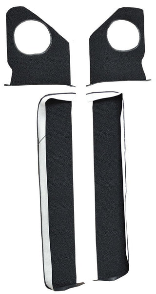 1963-1964 Chevrolet Bel Air Door & Kick Panel Inserts without Air Flooring [Accessory Set]