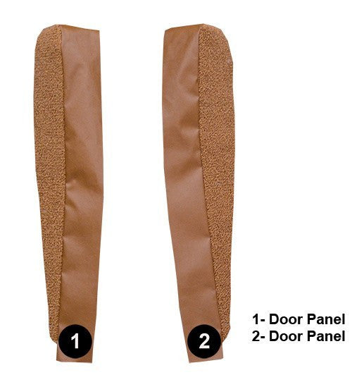 1969-1977 Chevrolet Corvette Inserts Flooring [Door Panel]