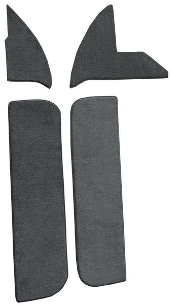 1986-1989 Dodge D350 Door & Kick Panel Inserts with Cardboard Flooring [Accessory Set]