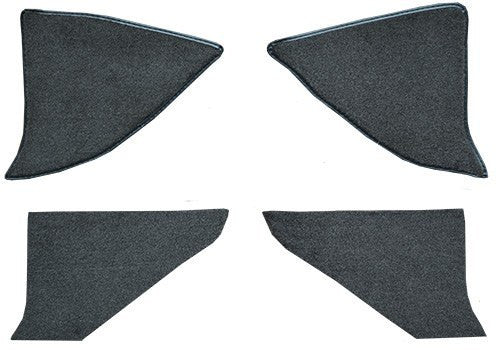 1975-1986 Chevrolet K5 Blazer Inserts with Cardboard Flooring [Kick Panel]