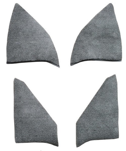 1989-1991 Chevrolet V2500 Suburban Inserts without Cardboard Flooring [Kick Panel]