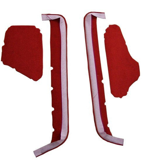 1990-1993 Chevrolet Corvette Inserts Flooring [Door Panel]
