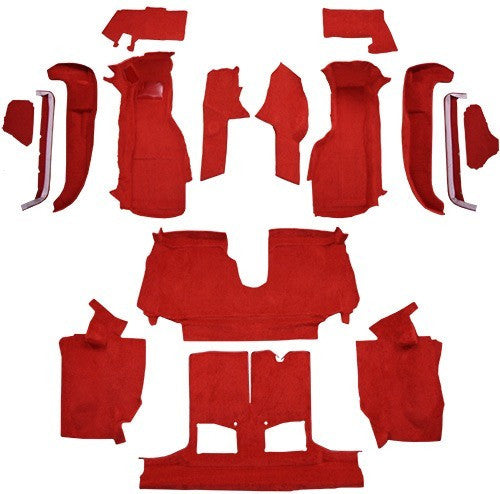 1992-1993 Chevrolet Corvette Convertible Complete 1 Door Latch Flooring [Complete]