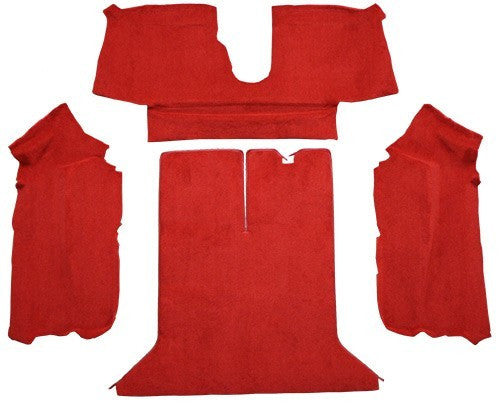 1992-1993 Chevrolet Corvette Coupe Rear with 1 Door Latch Flooring [Rear Area]