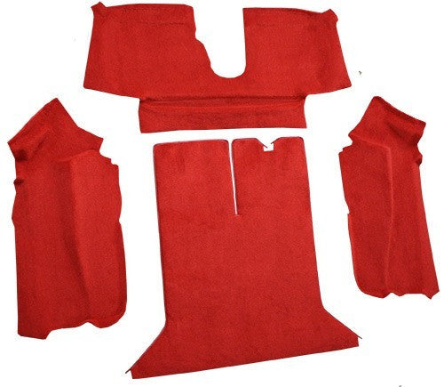 1992-1993 Chevrolet Corvette Coupe Rear with 1 Door Latch Flooring [Rear Area]