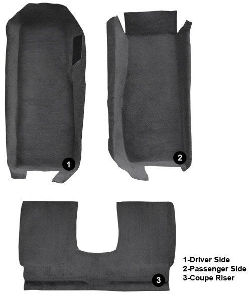 2005-2013 Chevrolet Corvette Coupe Front with Riser Flooring [Front]