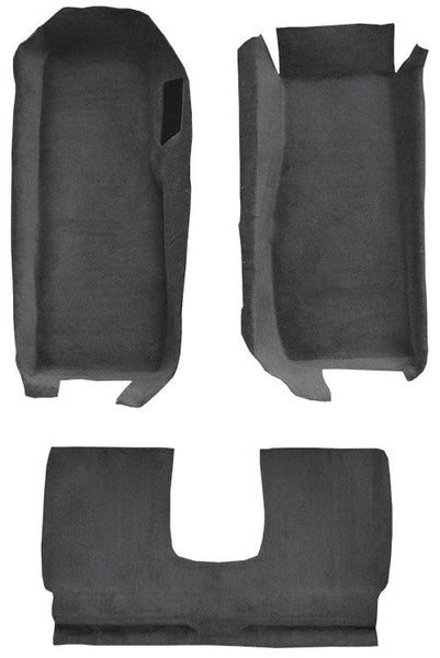 2005-2013 Chevrolet Corvette Coupe Front with Riser with Pad Flooring [Front]